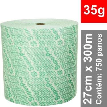 Imagem de Pano Multiuso Perfex Bettanin Superpro Rolo 27cm X 300mts (750 Panos),