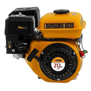 Imagem de Motor Gasolina 7hp 212cc Eixo Estriado 25mm Denzel Rx-17s