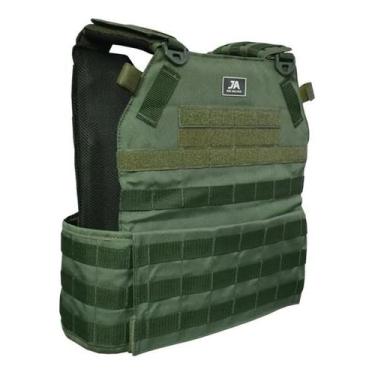 Imagem de Colete Tático Plate Carrier Modular JA Rio Militar, Verde