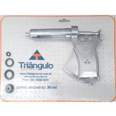 Imagem de Pistola Veterinária Triângulo Automática Blister 30ml - Triângulo Agul