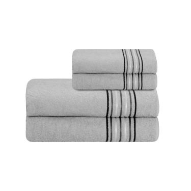 Imagem de Jogo De Toalhas Camesa Vitta Banho 4 Peças Algodão 400g/m²