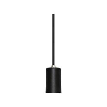 Imagem de Pendente Cabo Ajustável Dot Metal Vintage Preto Taschibra