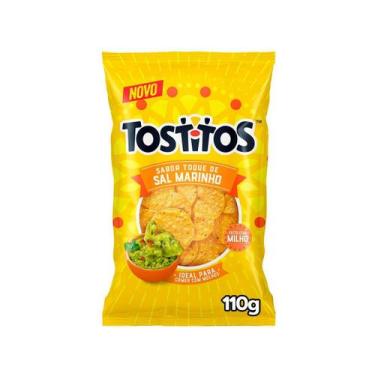 Imagem de Salgadinho Tostitos Toque de Sal Marinho 110g, 110g, Toque de Sal Mari