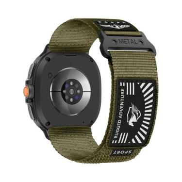 Imagem de Pulseira De Nylon Resistente Para Samsung Galaxy Watch 8 Classic 40mm 