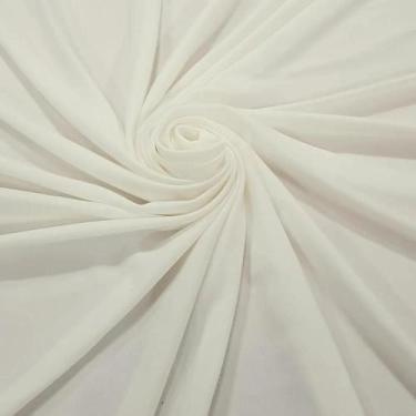 Imagem de 1 Metro Tecido Suplex Liso P/ Bodys, Blusinhas, Lingerie Cor:Off White