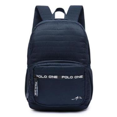 Imagem de Mochila Faculdade Juvenil Polo One Casual Reforçada Notebook Urbana 19L-Masculino
