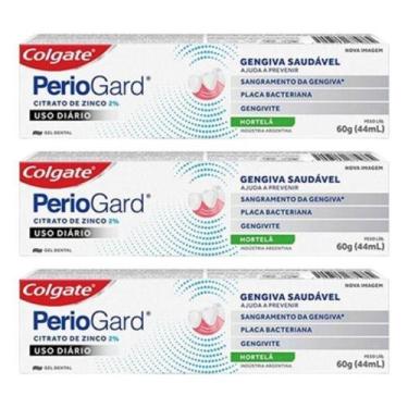 Imagem de Creme Dental Colgate Periogard Gengivite 60g Kit 3 Unidades