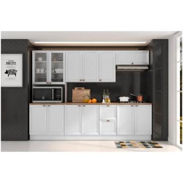 Imagem de Cozinha Modulada 5 Peças Unna Poliman, Branco