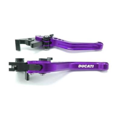 Imagem de Manete Esportivo Reforçado Monster Multistrada Dark Stripe Gravado a L