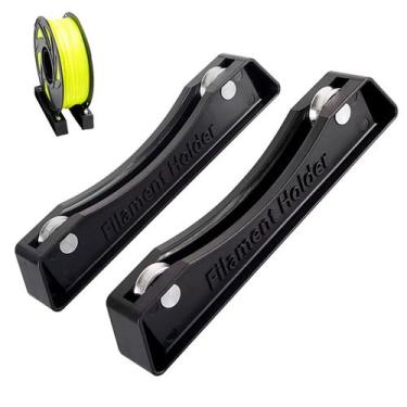 Imagem de Suporte Carretel Filamento Impressora 3D com Rolamento Base Antiderrap