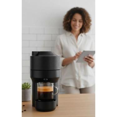 Imagem de Cafeteira Compacta Automática Preto Clássico 220V - Congratulations St