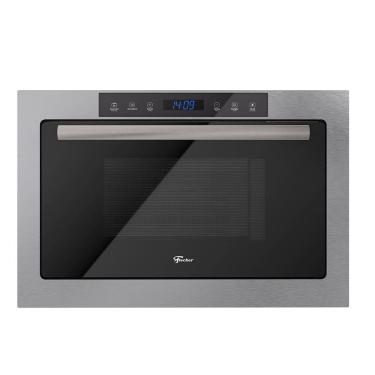 Imagem de Forno Micro ondas Embutir Infinity 25L Touch Com Grill Inox Fischer