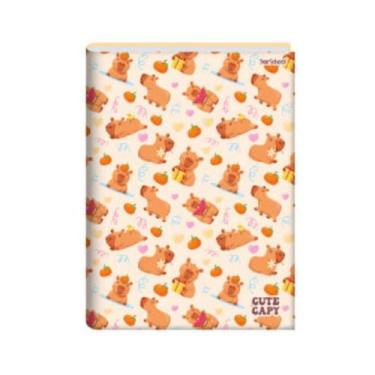Imagem de Caderno 1 Matéria Brochura Capa Dura Capivara 80 Folhas - Jandaia
