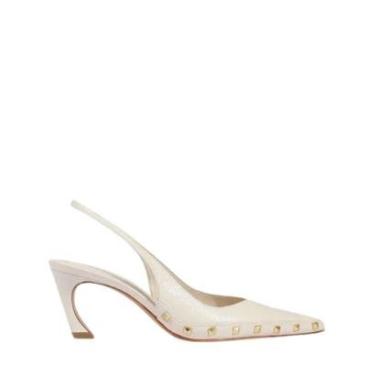 Imagem de Slingback Schutz Lexi Studs Branco-Feminino