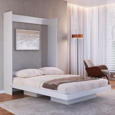 Imagem de Cama De Casal Articulada Para Colchão 188x138cm Multimóveis CR40139 Branco