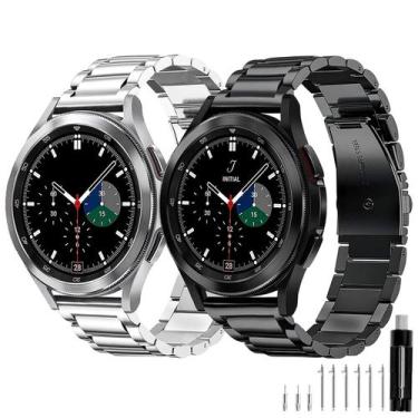 Imagem de Pulseira de relógio GOLDTOLUCK em aço inoxidável 20mm para Samsung