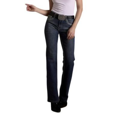 Imagem de Calça Jeans Feminina Self Western CBT05 Dirty Cor:Jeans EscuroTamanho: