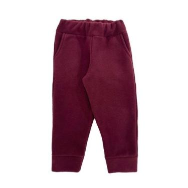 Imagem de Calça Soft Pettenati Infantil Antialérgica Antipilling, Bordô 03, 4