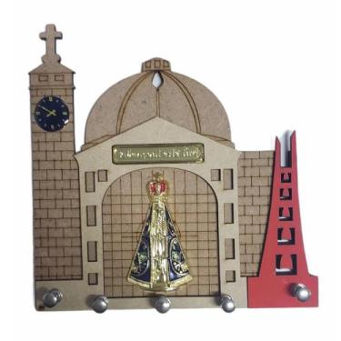 Imagem de Porta Chaves Nossa Senhora Aparecida Basílica Campanário - SANTISSIMA,