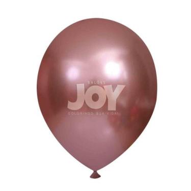 Imagem de Balão 5 Polegadas Metalizado Redondo Balões Joy 25und