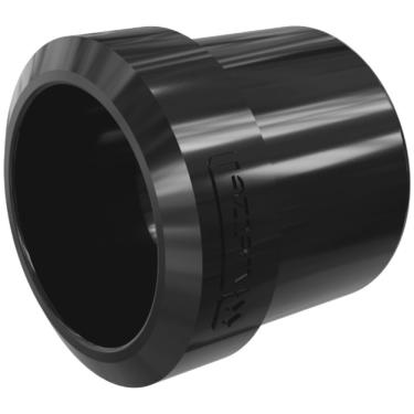 Imagem de Bucha Redonda para Eletroduto 3-4 S-R Modelo E015420015 em Plástico Preto da Wetzel para Instalação Elétrica