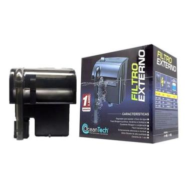 Imagem de Filtro Externo Ocean Tech Hf600 650l/h Hang On Aquario, 220V