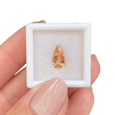 Imagem de Topázio Imperial Laranja Gota 1,45ct - SP GEMAS