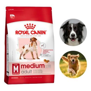 Imagem de Ração Royal Canin 12kg Medium Adulto Cães Premium - HOME22