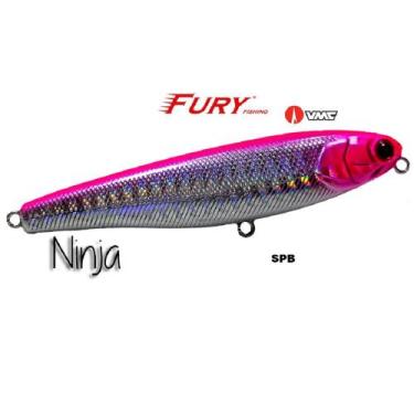 Imagem de Isca Ninja 85 Artificial para pesca da Fury Fishing 8,5cm, Spb, Ninja 