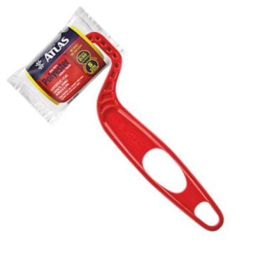 Imagem de Rolo Atlas Espelho Placa.Poliester Amarelo 05Cm 606