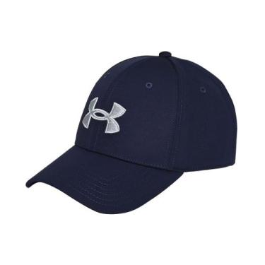 Imagem de Boné de Treino Masculino Under Armour Blitzing Adj, Azul, U