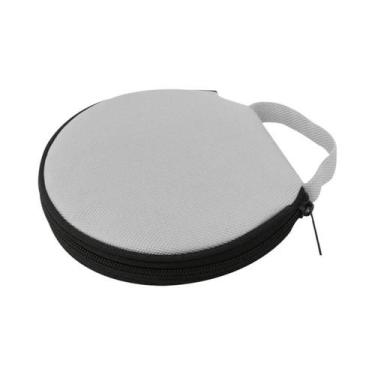 Imagem de Estojo Portátil Para Armazenamento De CD E DVD Com Capacidade Para 20 