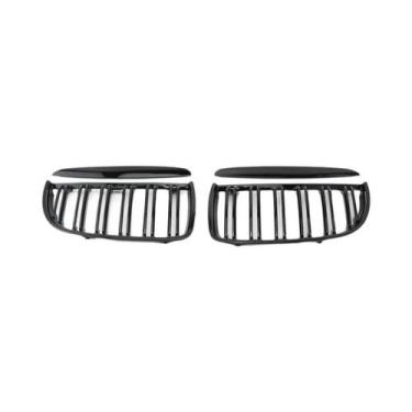 Imagem de Grelha Frontal De Carro Em ABS Preto Para BMW Série 3 E90 E91 2005-200