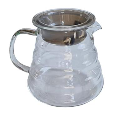 Imagem de Jarra De Vidro Com Tampa Para Servir Café, Chá E Sucos 600ml