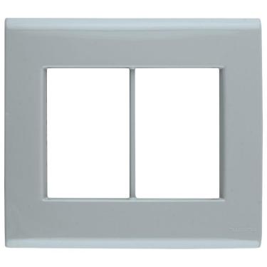 Imagem de Placa 3 Postos 4x4 Tramontina Liz Verde Ardósia Tramontina