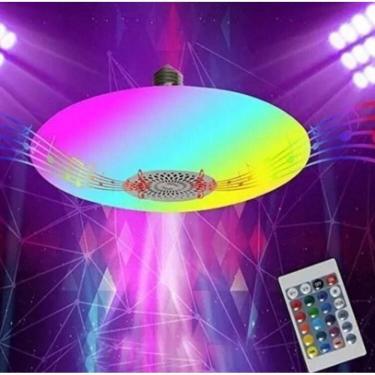 Imagem de Lâmpada Rgb Sonhador Colorido Musical Lotus Lt-Ct023