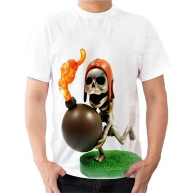 Imagem de Camisa Camiseta Clash Of Clans Jogo Android Guerra  Mobile  - Estilo K
