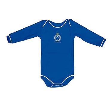 Imagem de Body Cruzeiro Manga Longa Azul Oficial