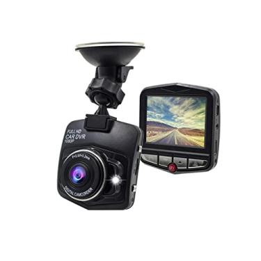 Imagem de Dash Cam, HD 1080P Gravação em Loop Câmera de Visão Noturna para Carro, Câmera de Traço DVR de 170 Graus com Monitor de Estacionamento