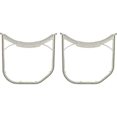 Imagem de Nispira Filtro de tela de substituição compatível com secador de pano LG Electronics ADQ56656401 2 filtros (não é a peça 5231EL1003B, que parece muito semelhante)