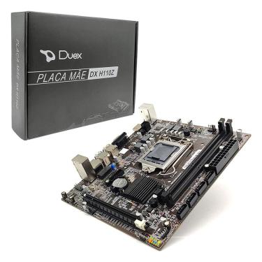 Imagem de Placa Mãe Duex DX H110Z, Intel 6ª Geração, DDR4, LGA1151