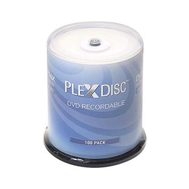 Imagem de PlexDisc Hub Térmico Branco de 4,7 GB 16X Imprimível - Eixo de 100 Discos (FFP) - 632-415-BX