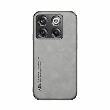 Imagem de Kepuch Silklike Capa para Oneplus 10T/Ace Pro - Case Placa de Metal Embutida para Oneplus 10T/Ace Pro - Cinza