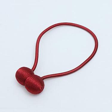 Imagem de Suportes de cortina Cortina sem fivela atração magnética alça de cortina de fone de ouvido cortina fivela magnética acessórios de corda, T14,2 PCS