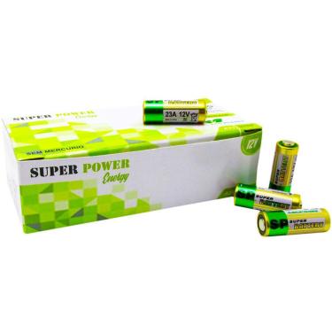 Imagem de Caixa de Baterias A23 Super Power com 50 unidades