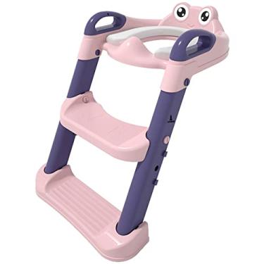 Imagem de Assento Redutor Escadinha Infantil Lorben para Vaso Sanitário