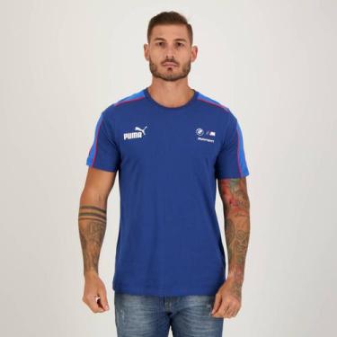 Imagem de Camiseta Puma Bmw Motorsport Mt7 Tee Azul