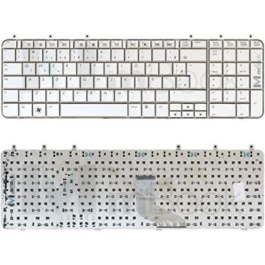 Imagem de Teclado Hp Dv7-1002ea Dv7-1002tx Dv7-1002xx Prata BR