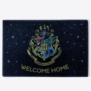 Imagem de Tapete Capacho Harry Potter Hogwarts Welcome Oficial Warner - Zona Cri