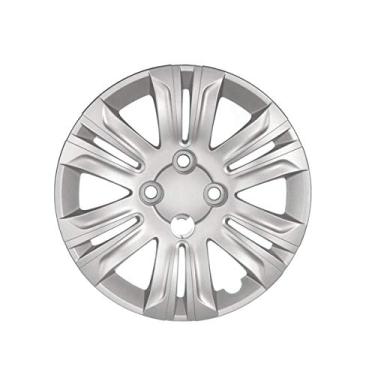 Imagem de Calota Aro Grid 14 Modelo Fiat Doblo 15 Prata Cubo Alto Fixacao Parafuso Grid 209Captau.